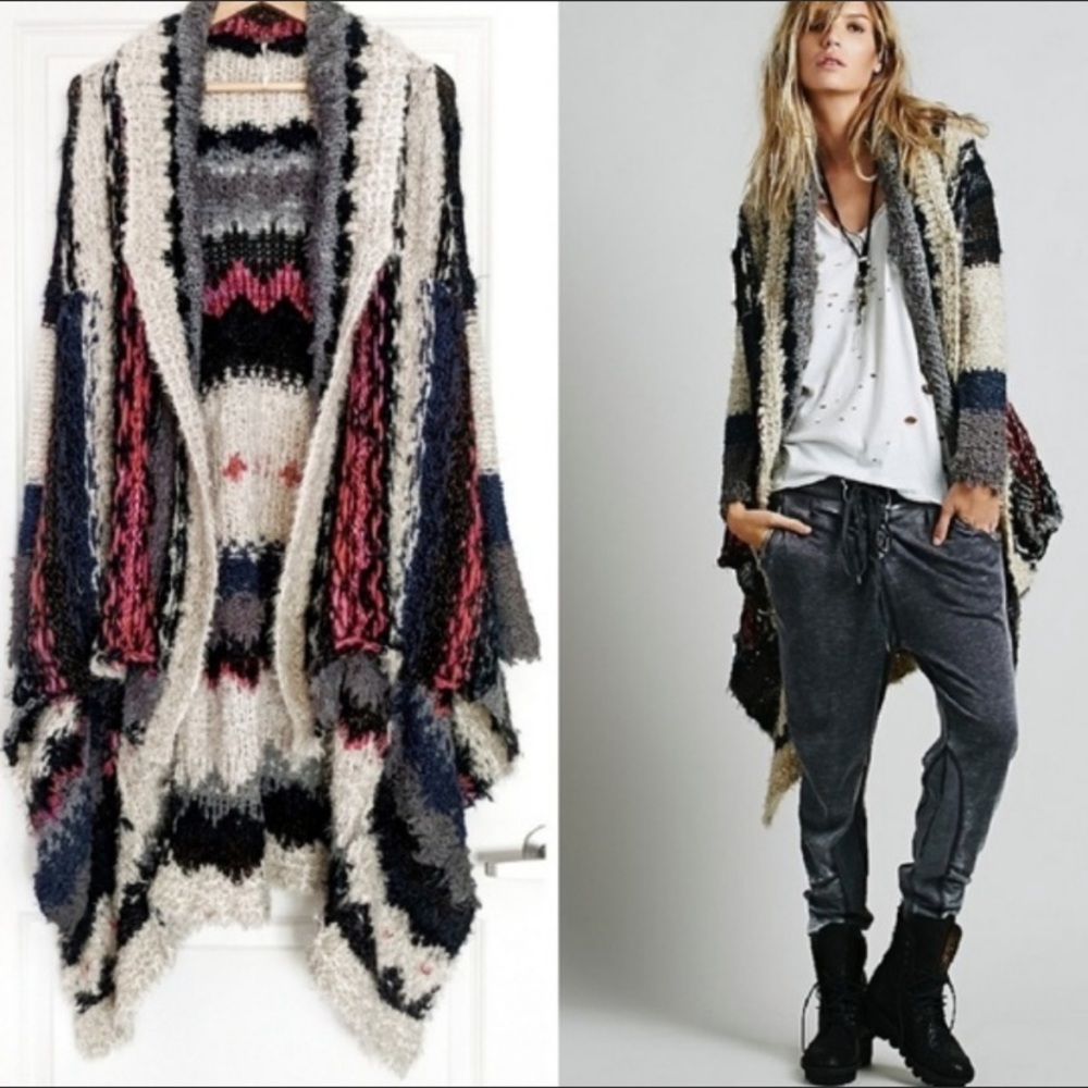 Free People Sloppy Joe Cardigan